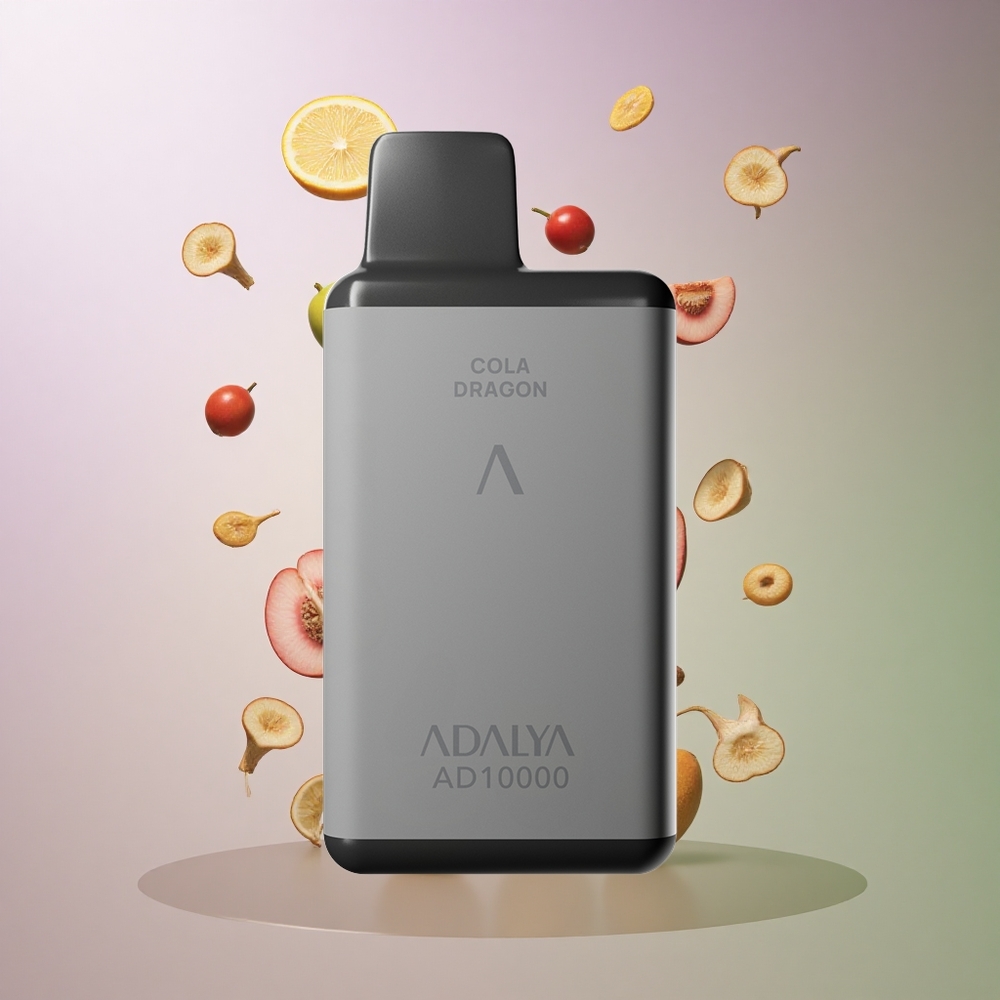 Adalya AD 10000 הורגת הנשים אפור חלל 650 mAh