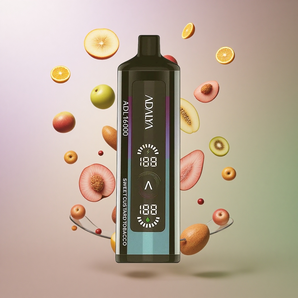 Adalya ADL 16000 PRO עוגיית קרם טבק עם סוללת 1000 mAh