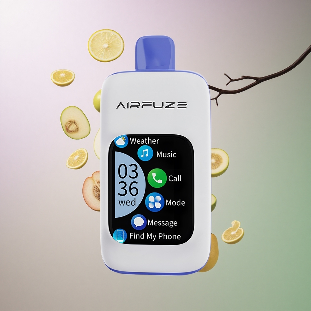 AirFuze Smart 30000 מינט מיאמי עם מסך מגע 2.01 אינץ' וניקוטין 5%