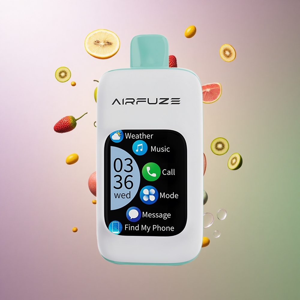 AirFuze Smart 30000 קשת פרוטס בטעם פירות עם מסך מגע 2.01 אינץ' וניקוטין 5%