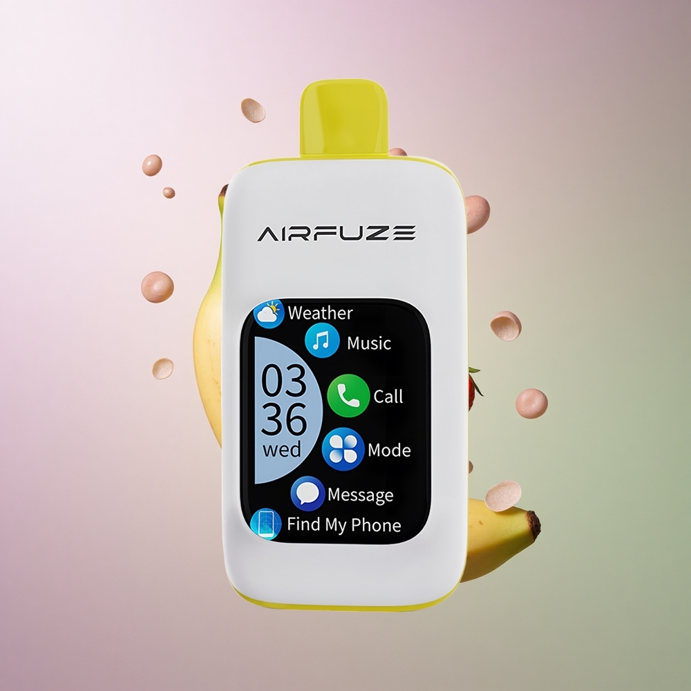 AirFuze Smart 30000 תות בננה חכם 5% ניקוטין 900mAh