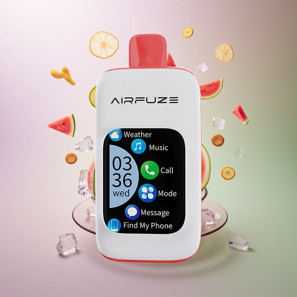 AirFuze Smart 30000 אבטיח קרח עם 5% ניקוטין ו-900mAh