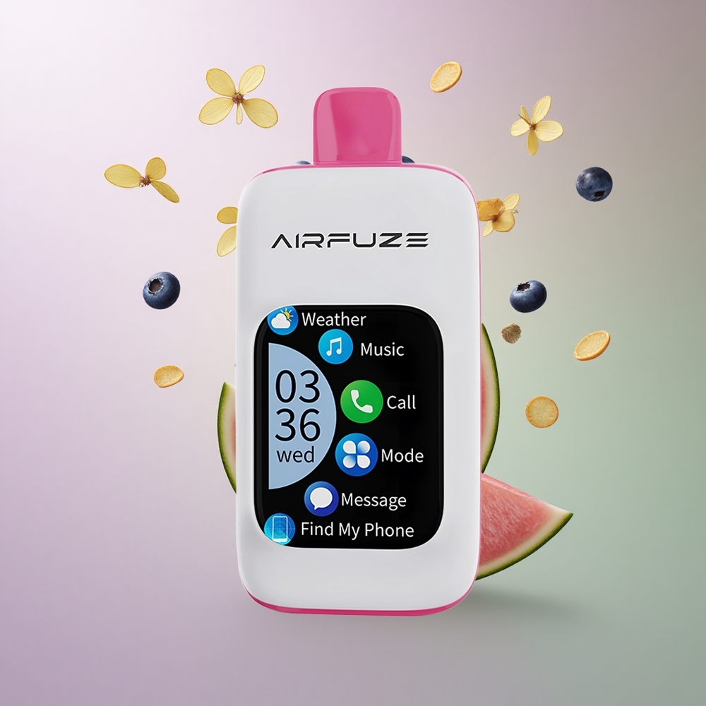 AirFuze Smart Pro 40000 אוכמנית אבטיח 20ml 5% ניקוטין 900mAh