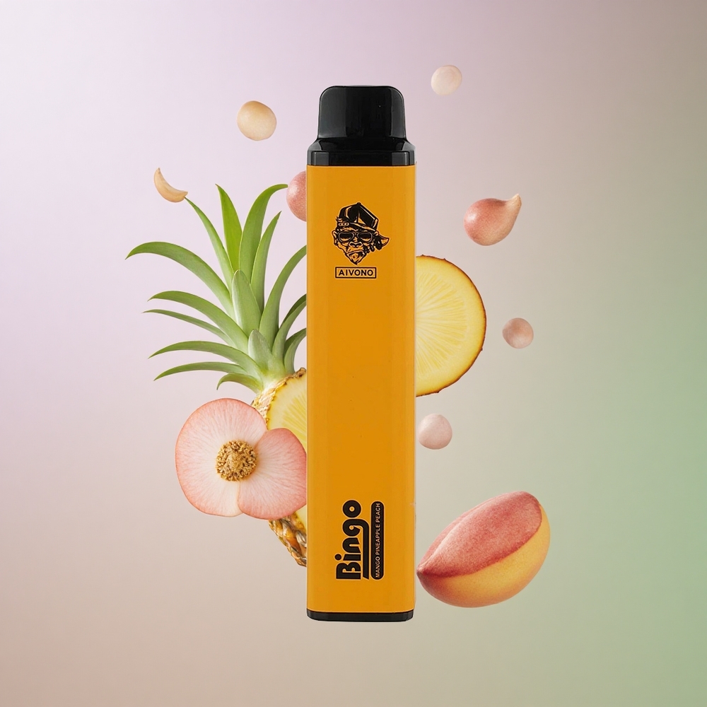 Aivono Aim Bingo 4000 וונגו אננס אפרסק 1000mAh 10mL