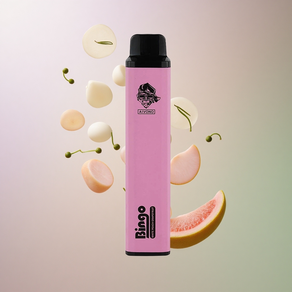 Aivono Aim Bingo 4000 אפרסק לבן אשכולית 1000mAh 10mL