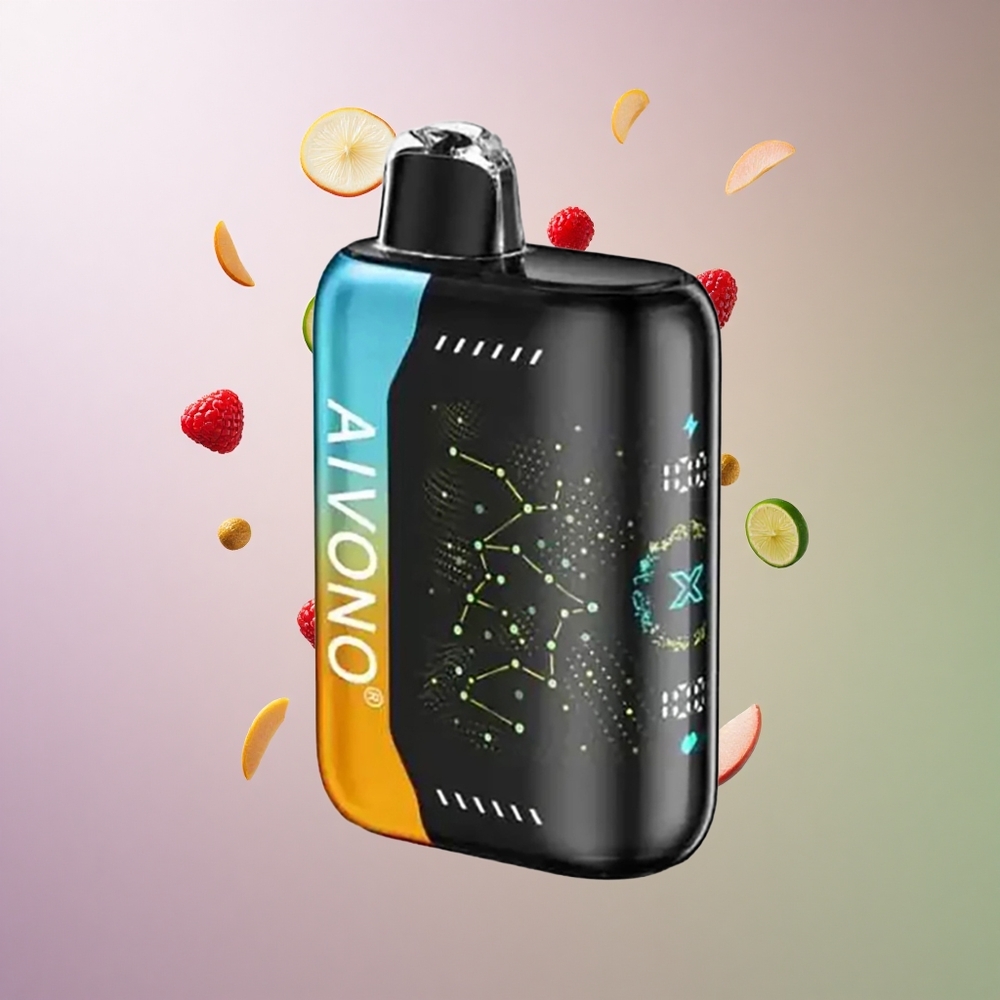 Aivono Aim Boom 25000 אפרסק פטל לימון 5% ניקוטין 650mAh