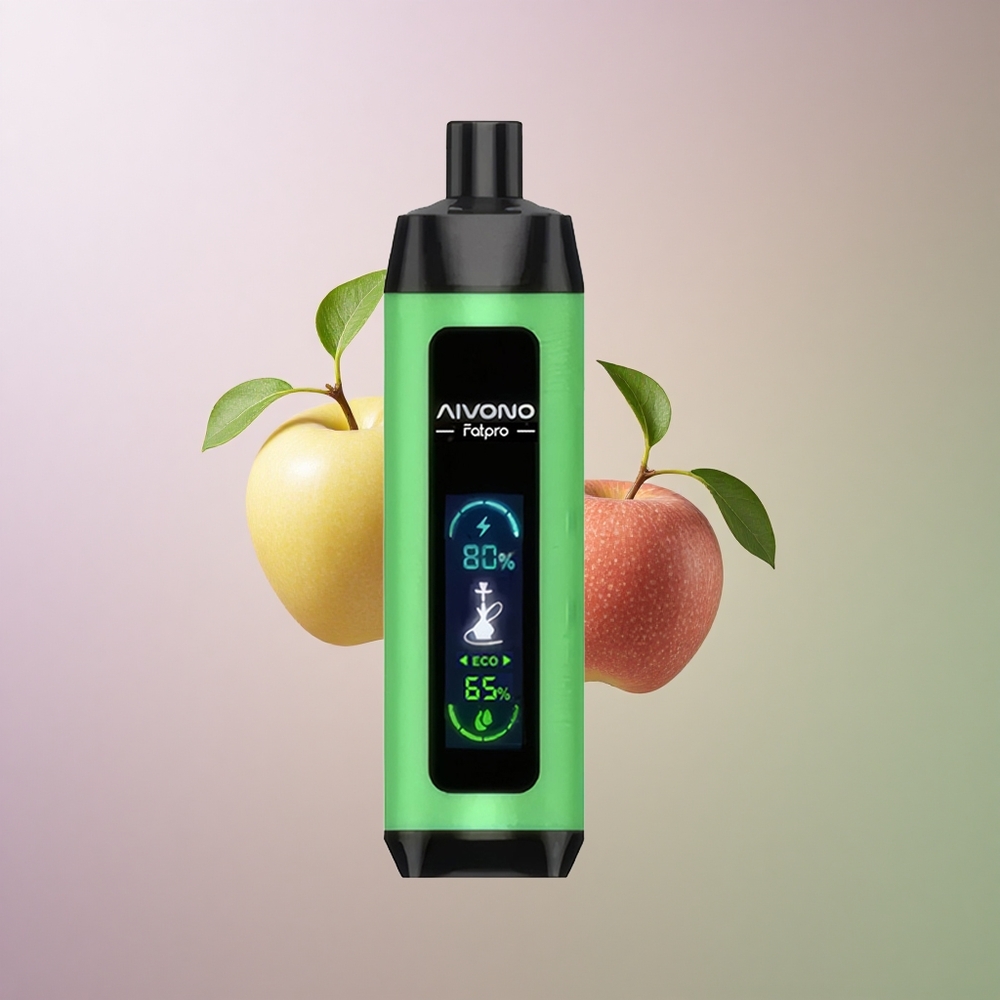 Aivono Aim Fatpro 22000 תפוח כפול ניקוטין 5% 600mAh