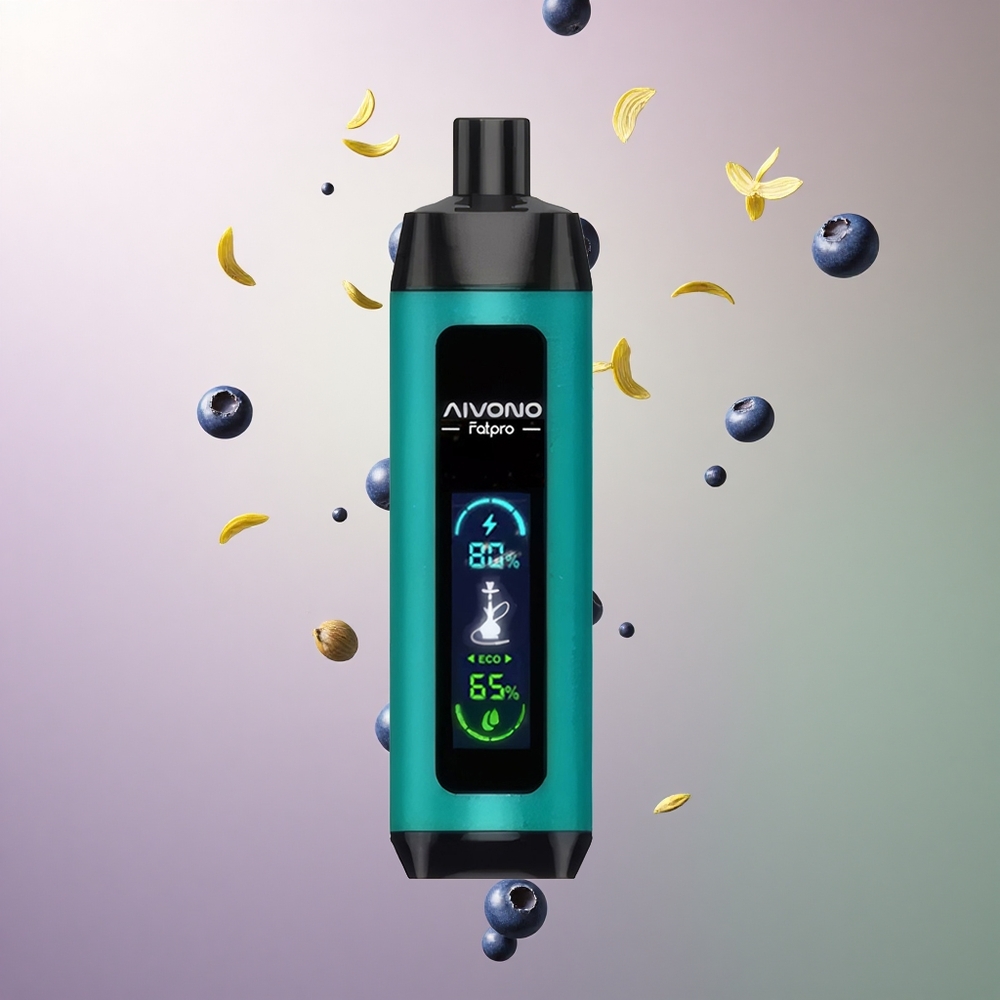 Aivono Aim Fatpro 22000 רימון כחול ניקוטין 5% 600mAh