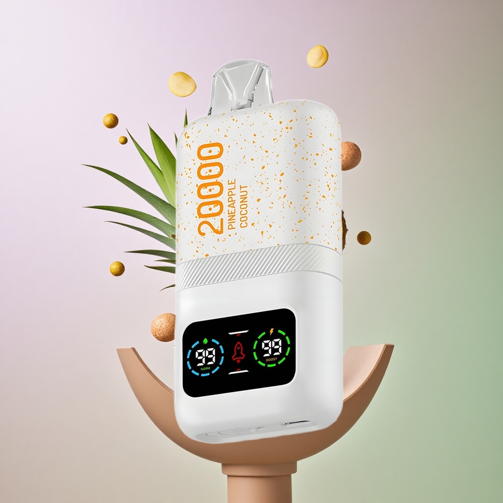 Aivono Aim Magic 20000 אננס קוקוס עם 5% ניקוטין ו-600mAh