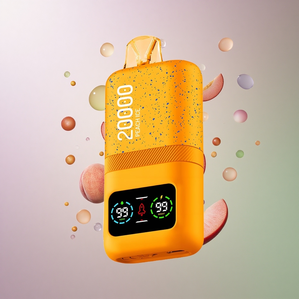 Aivono Aim Magic 20000 אפרסק קרח עם 5% ניקוטין ו-600mAh