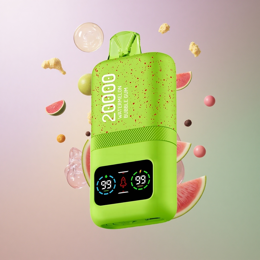 Aivono Aim Magic 20000 מסטיק אבטיח עם ניקוטין 5% ותצוגת LCD