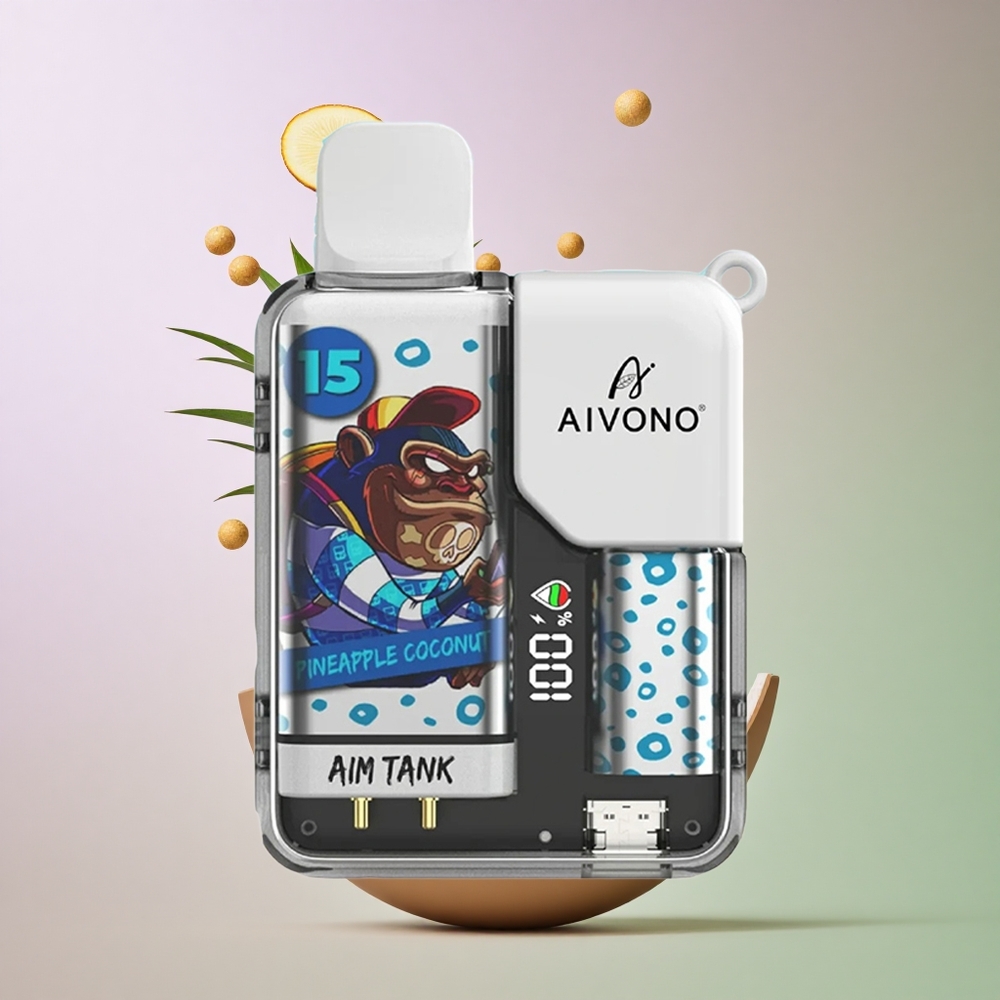 Aivono Aim Tank 9500 אננס קוקוס עם סוללת 650mAh